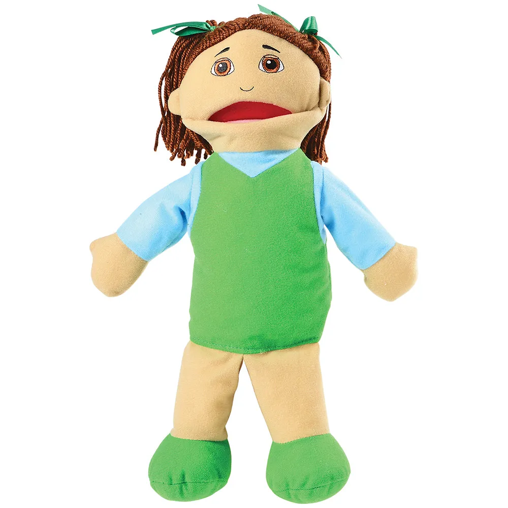 Full Bodied Hispanic Family Puppets | 4 Piece Set