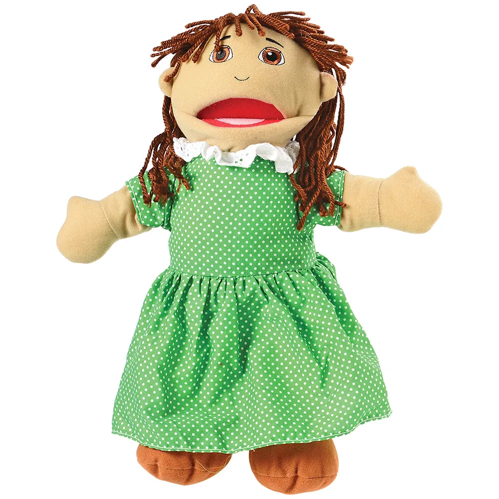 Full Bodied Hispanic Family Puppets | 4 Piece Set