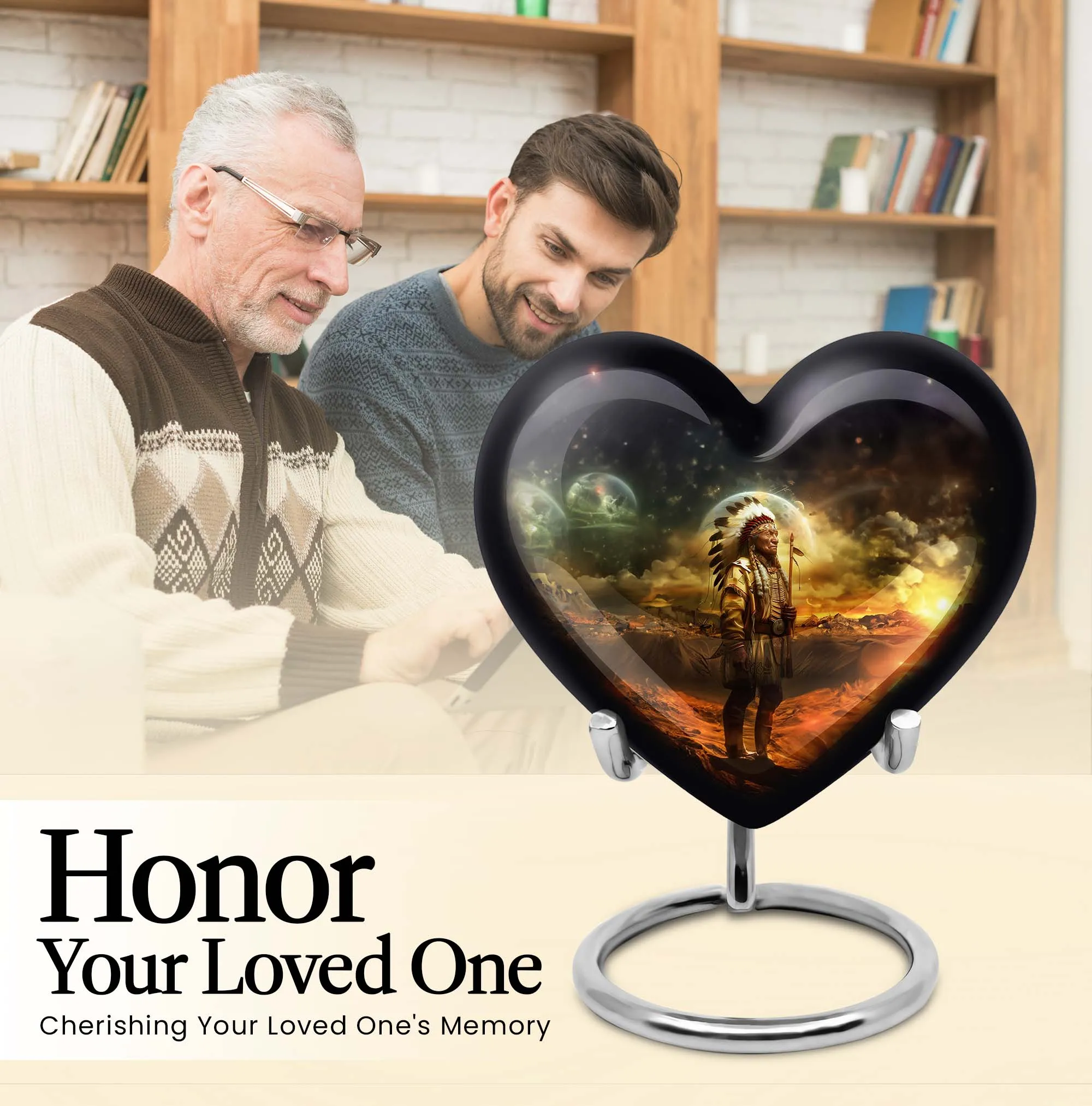 Guardian Soul - Dignified Native American Cremation Urn