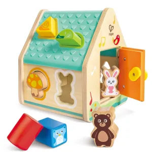Hape Critter House Shape Sorter - Wooden Educational Toy