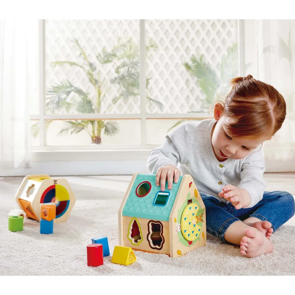 Hape Critter House Shape Sorter - Wooden Educational Toy
