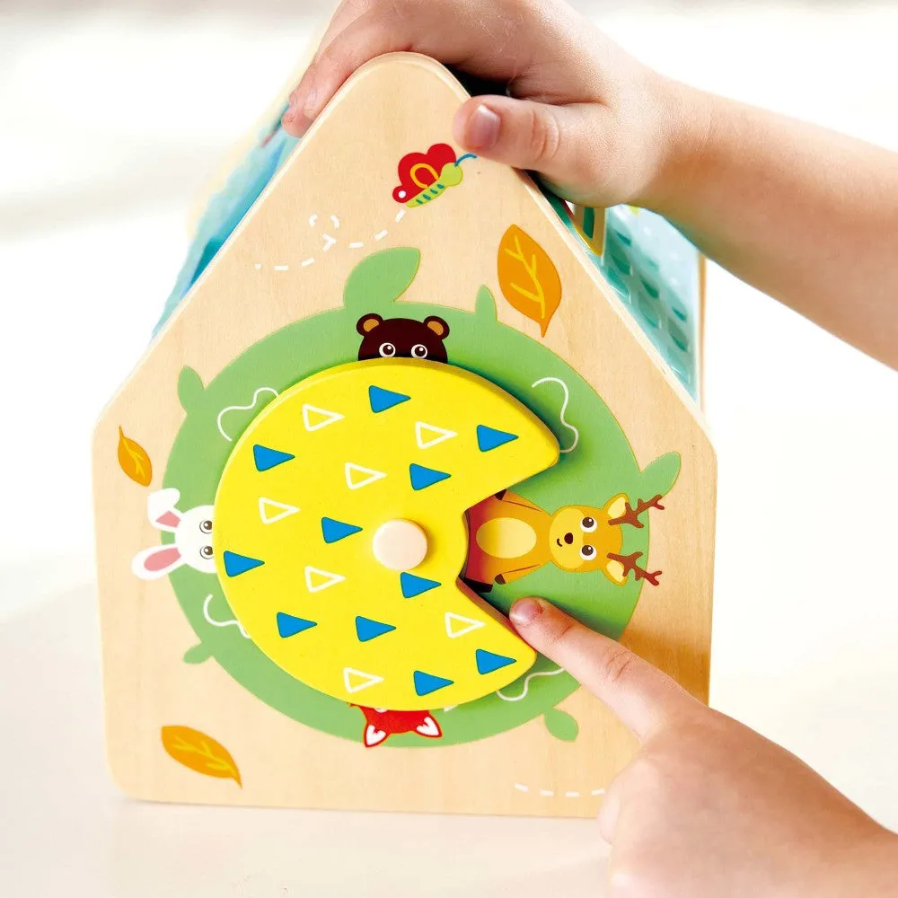 Hape Critter House Shape Sorter - Wooden Educational Toy