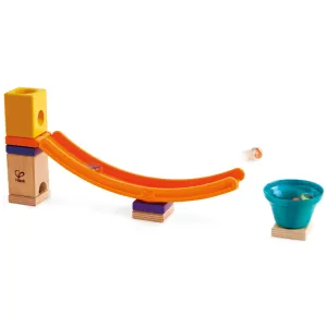 Hape Quadrilla Mega Skatepark Wooden Toy - High-Speed Marble Fun