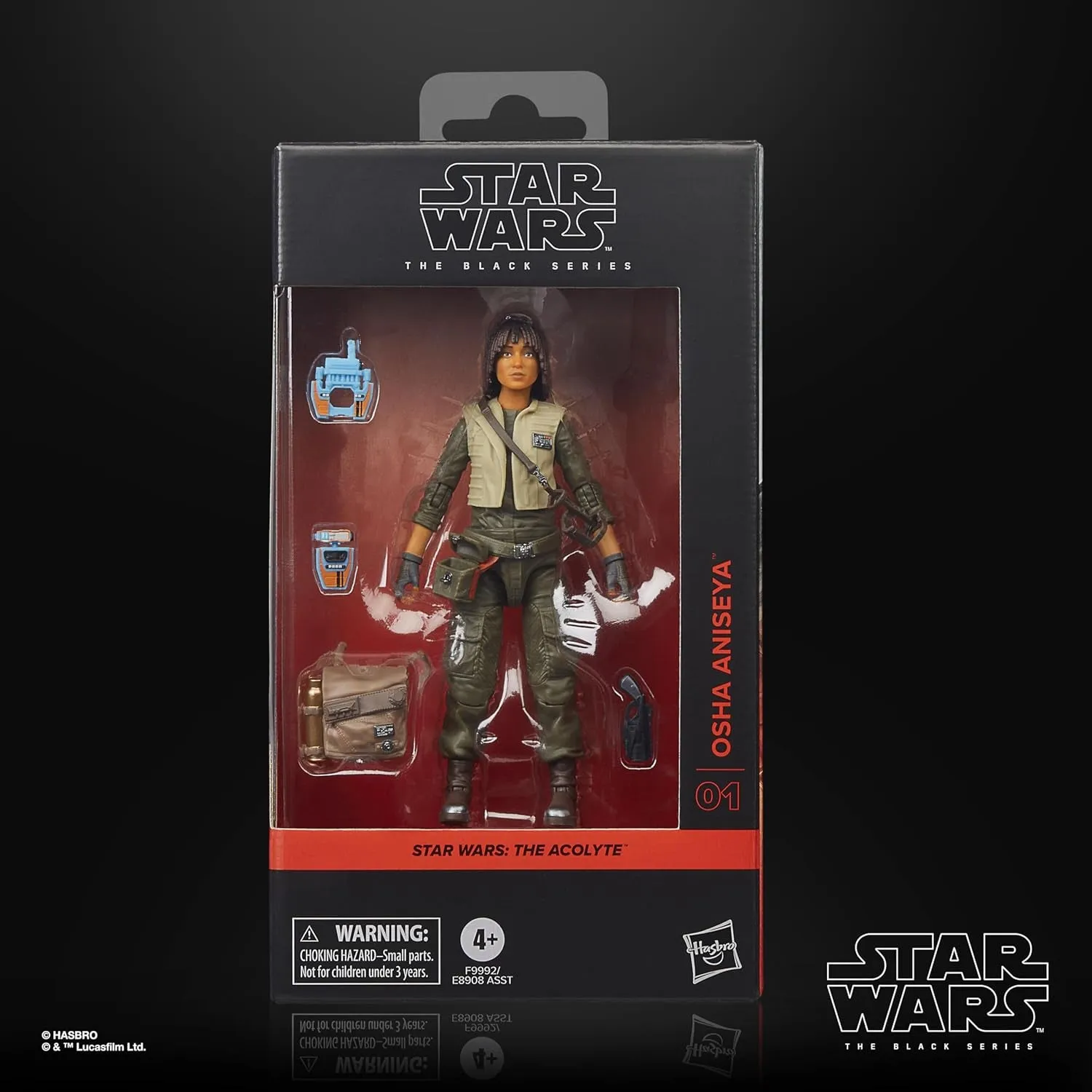Hasbro F9992 STAR WARS The Black Series OSHA Aniseya, The Acolyte Collectible 6 Inch Action Figure