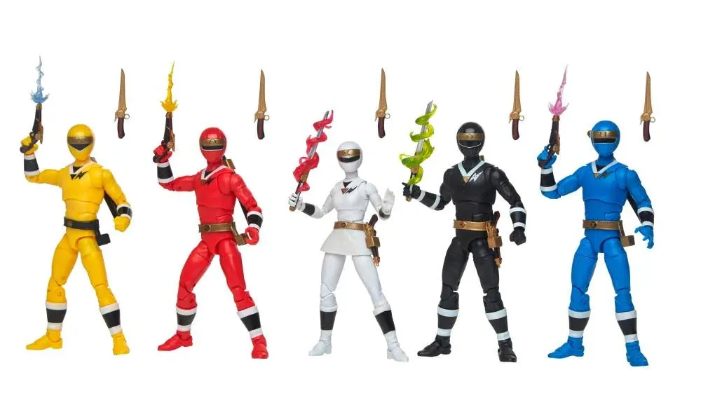 Hasbro Power Rangers Lightning Collection Mighty Morphin Alien Rangers 5 Figure Set