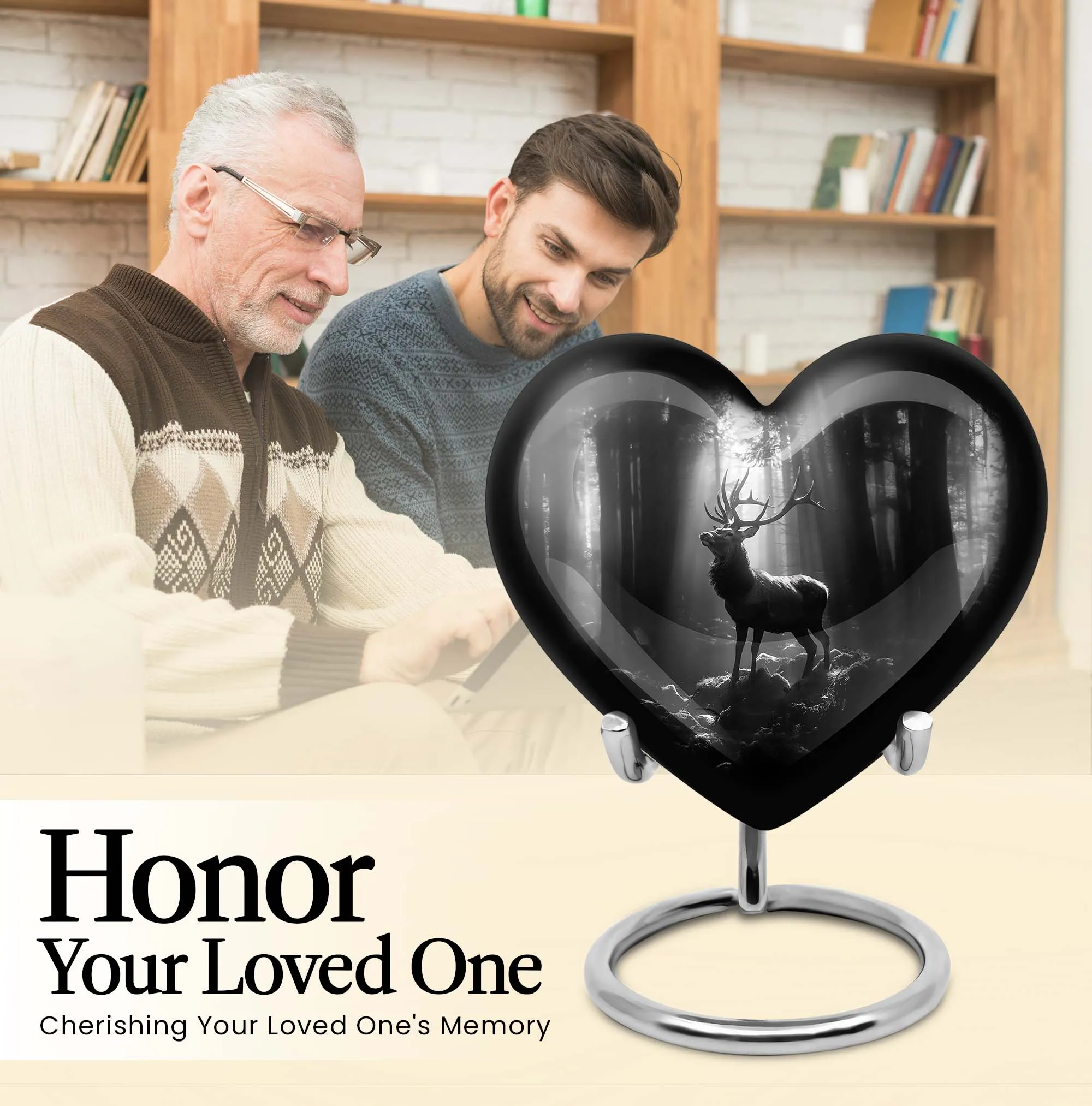 Heartfelt Deer Urn - The Transcendent Memorial for Cremation