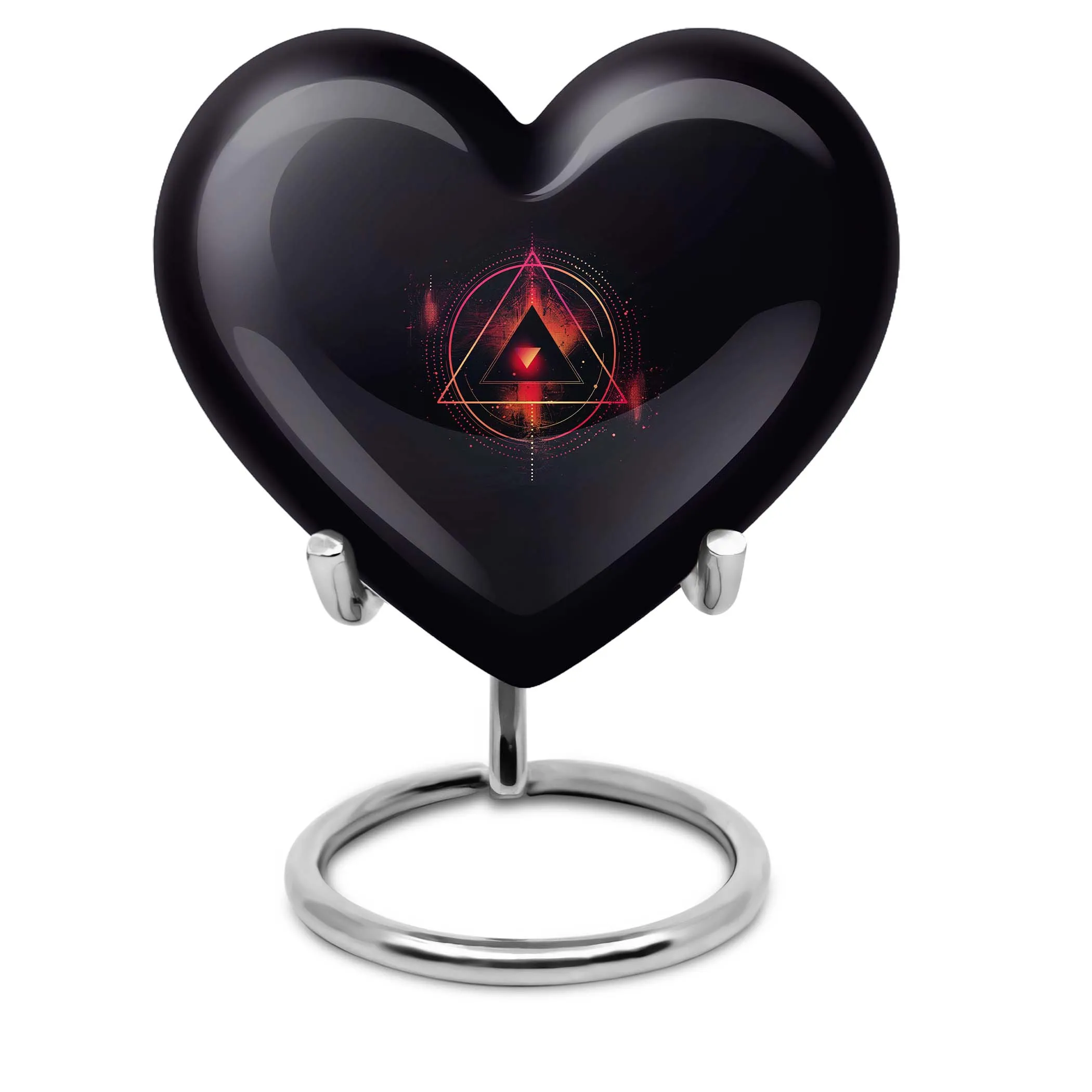 Heartfelt Remembrance Love-Filled Catholic Cremation Urn for Dad