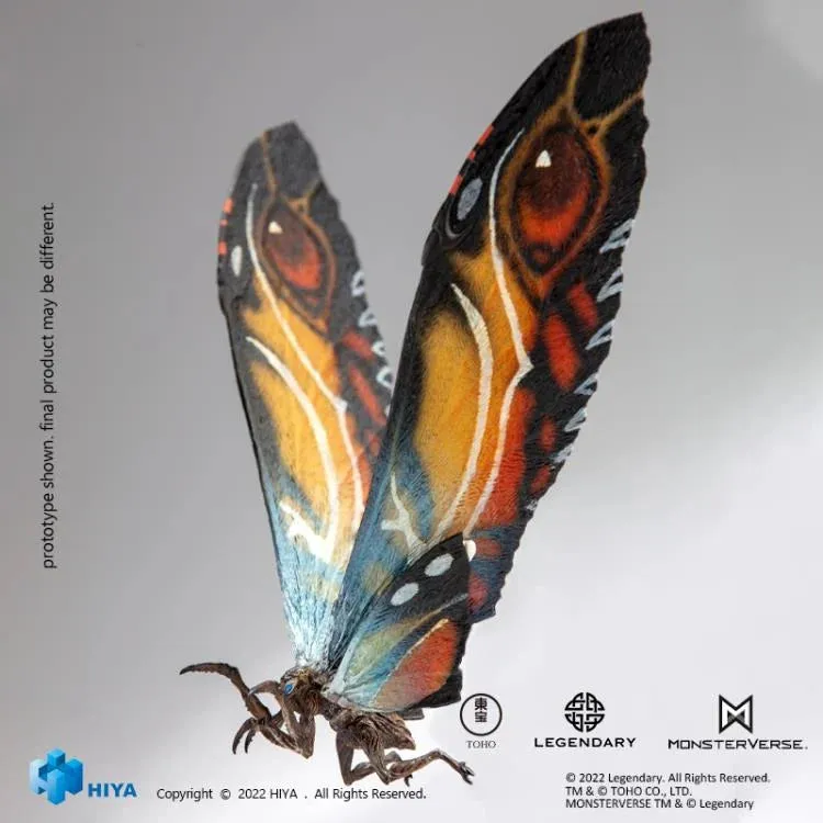 Hiya Toys 1/18 Godzilla: King of the Monsters Mothra Action Figure