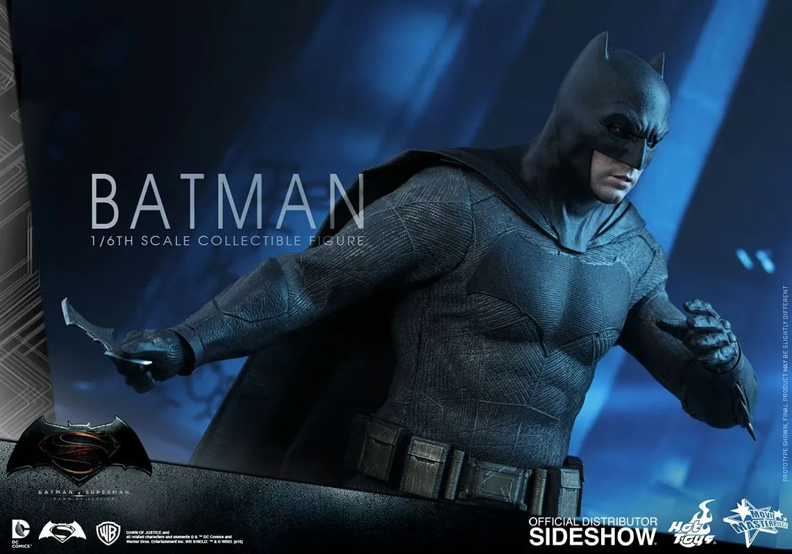 Hot Toys 1/6 Batman v Superman: Dawn of Justice Batman Sixth Scale Figure MMS342B