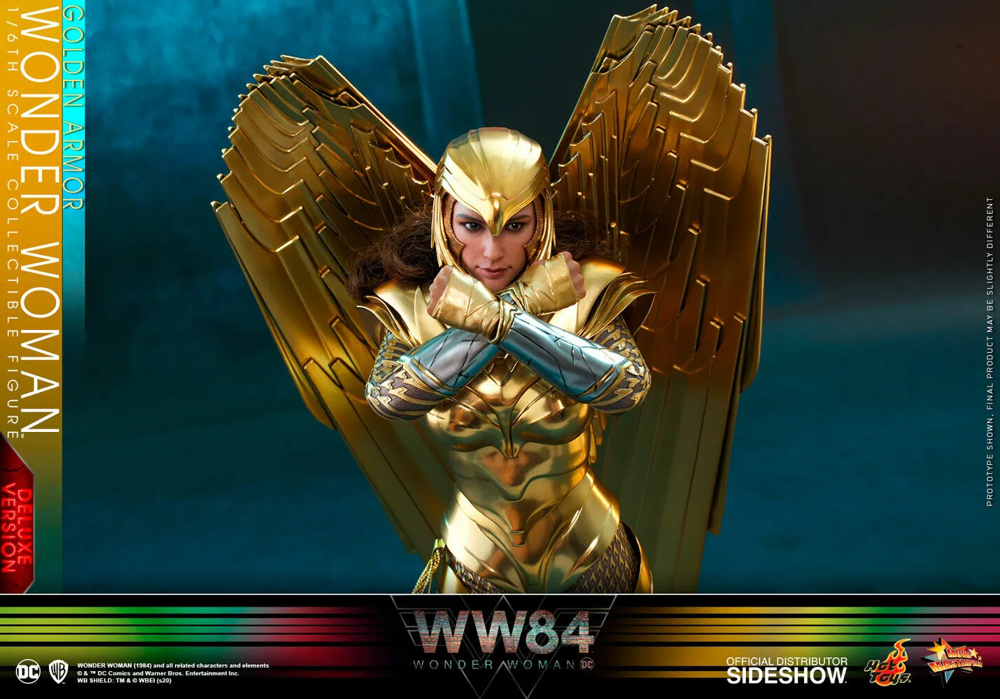 Hot Toys 1/6 DC Comics Golden Armor Wonder Woman DELUXE Version Sixth Scale Figure MMS578