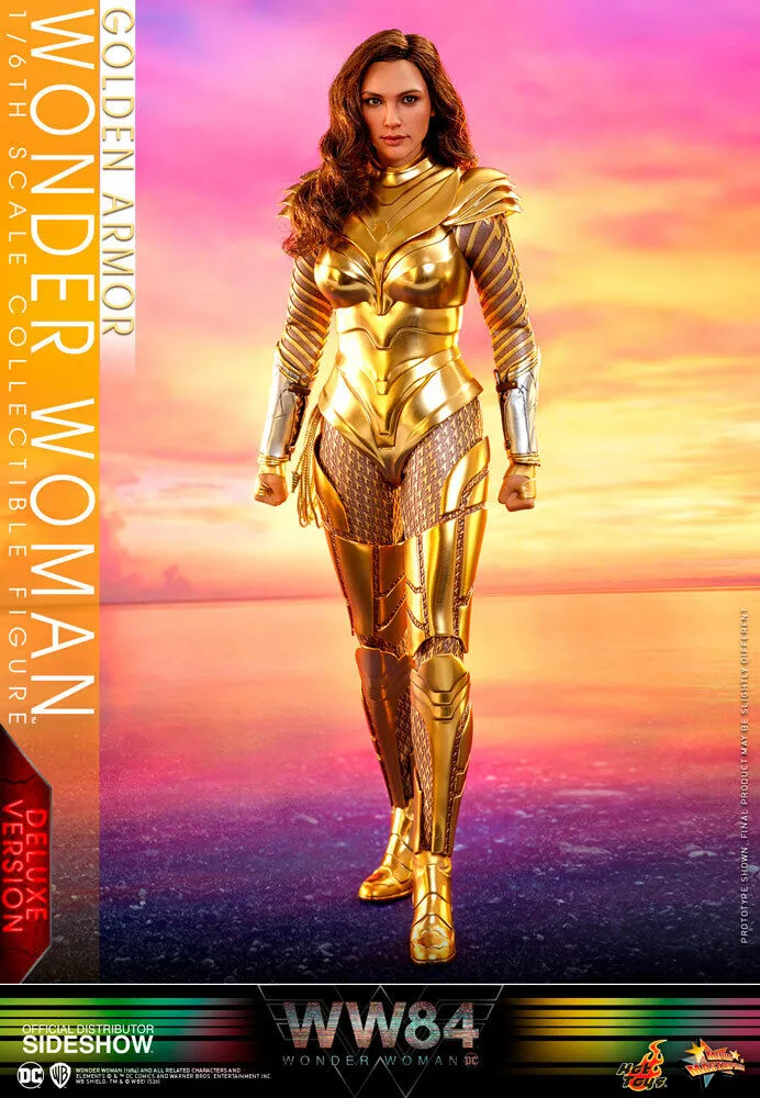 Hot Toys 1/6 DC Comics Golden Armor Wonder Woman DELUXE Version Sixth Scale Figure MMS578