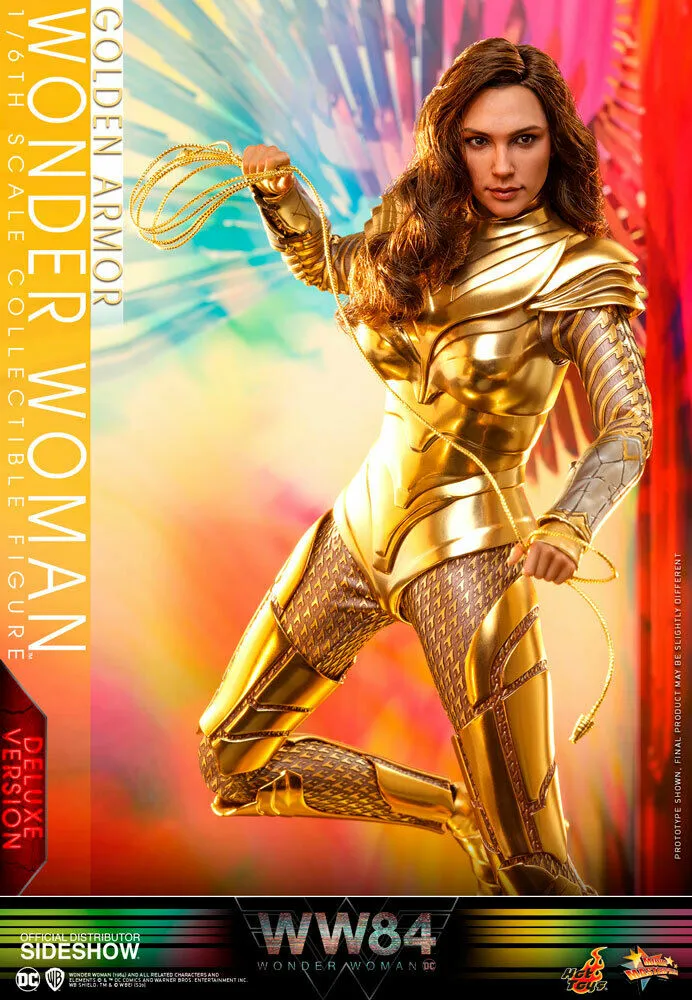 Hot Toys 1/6 DC Comics Golden Armor Wonder Woman DELUXE Version Sixth Scale Figure MMS578