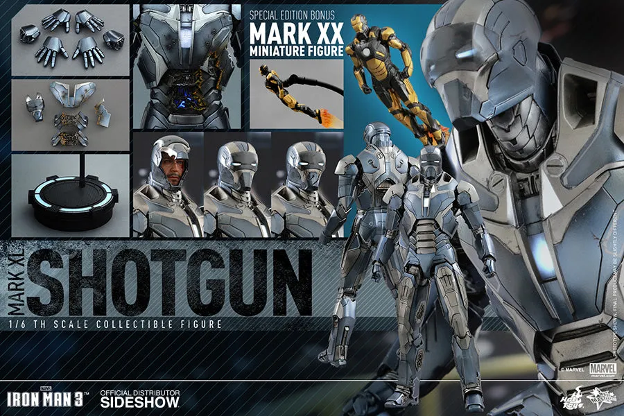 Hot Toys 1/6 Iron Man 3 Iron Man Mark XL (40) Shotgun Sixth Scale Figure MMS309