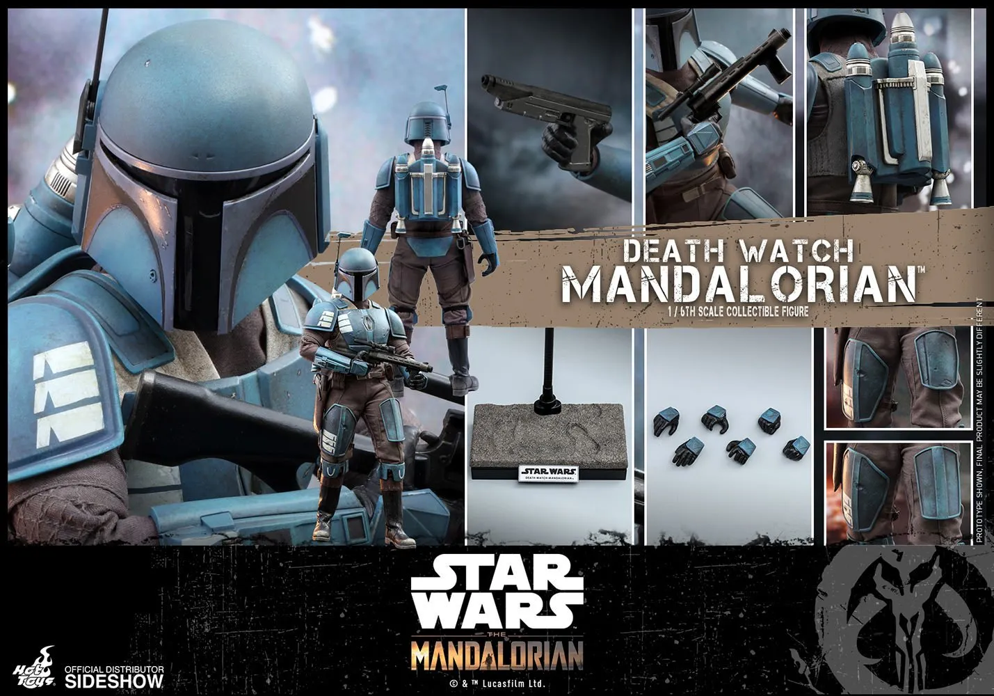Hot Toys 1/6 Scale Television Masterpiece Series  - Death Watch Mandalorian (The Mandalorian)