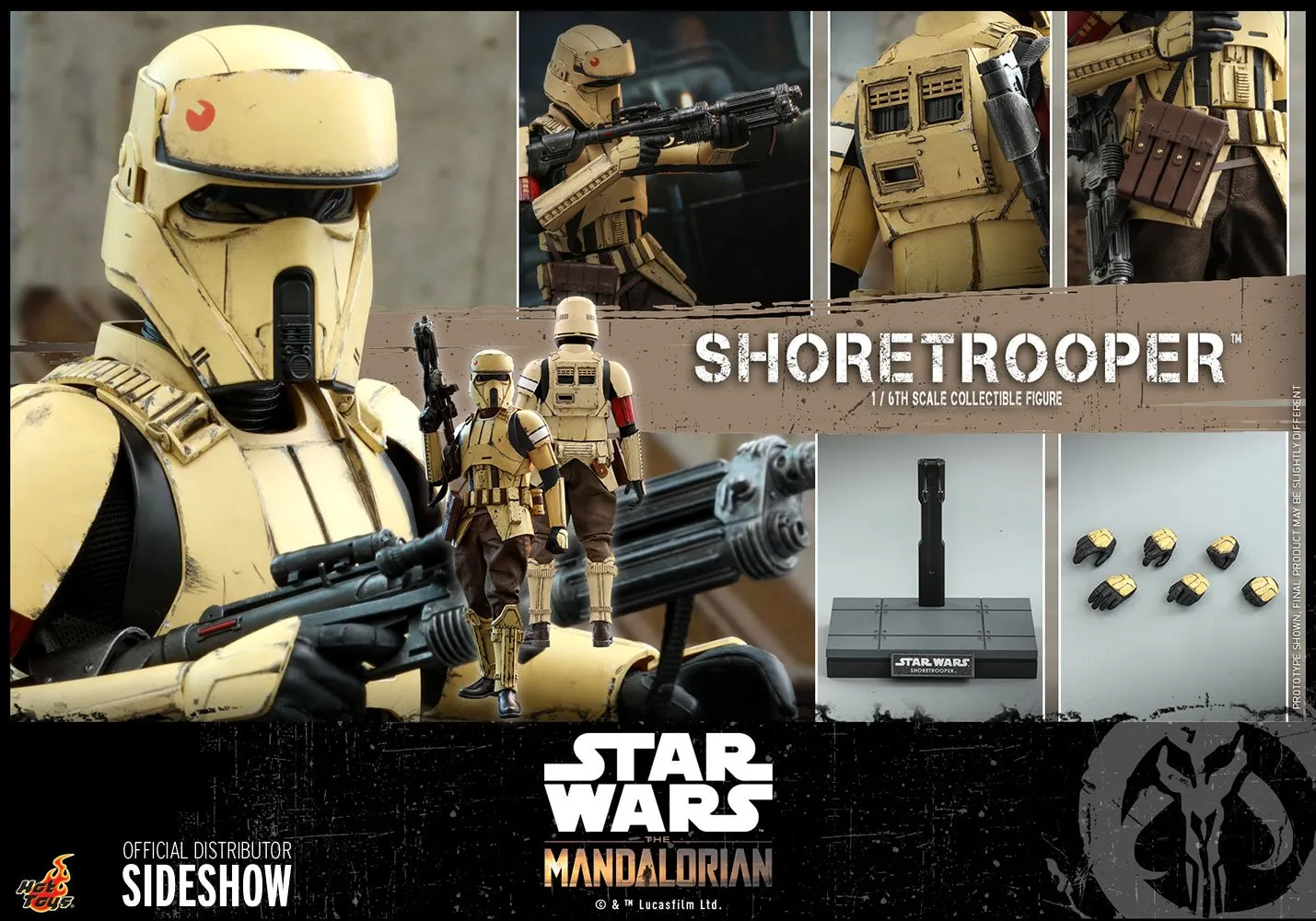 Hot Toys 1/6 Scale Television Masterpiece Series  -Shoretrooper  (The Mandalorian)