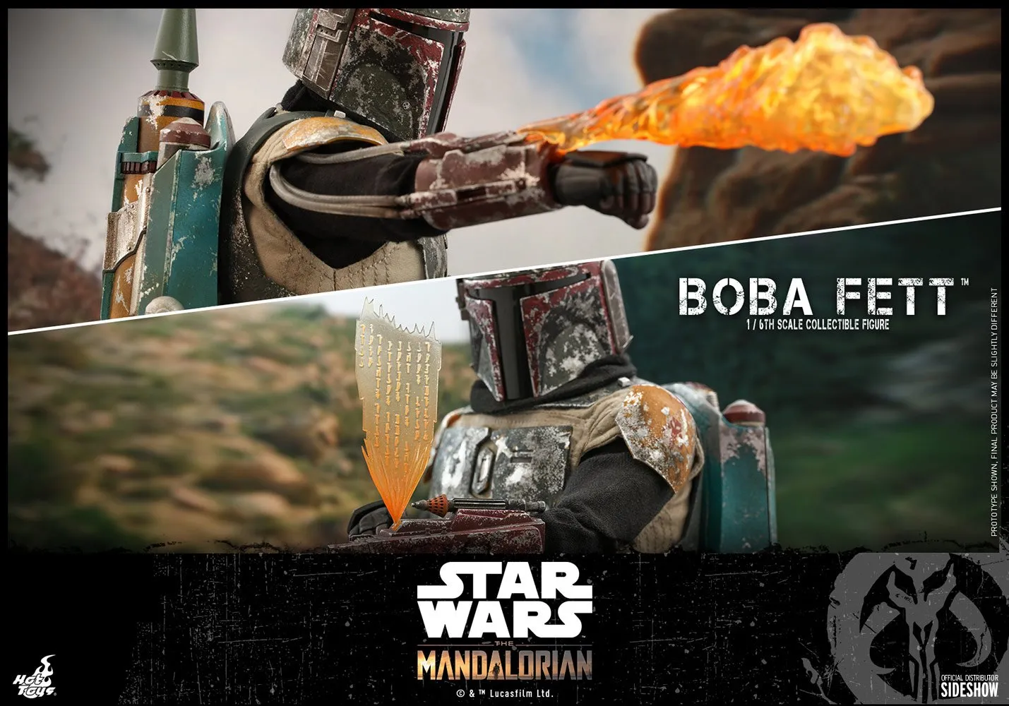 Hot Toys 1/6 Scale Television Masterpiece Series  - The Mandalorian - Boba Fett  (Collector Edition)
