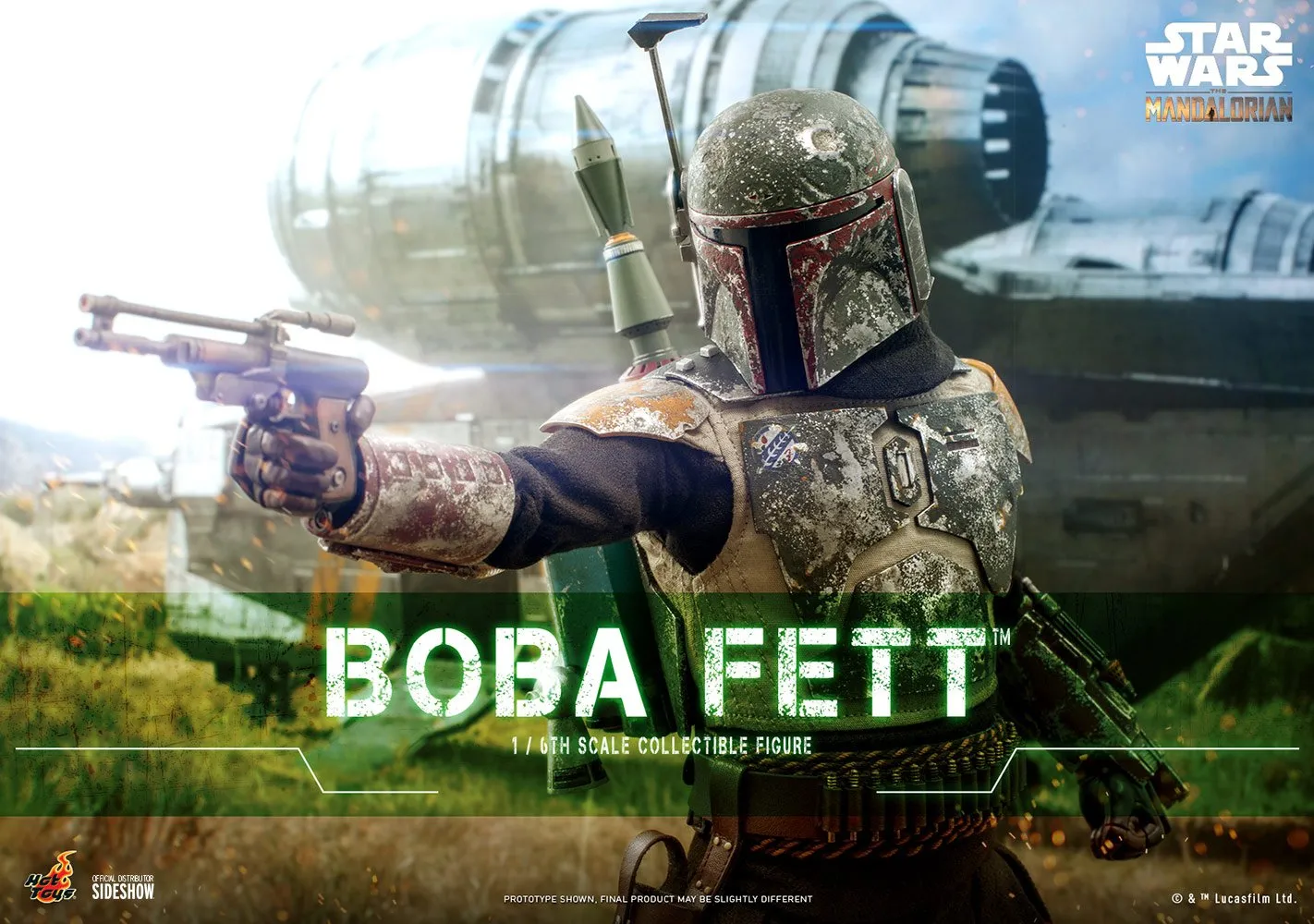 Hot Toys 1/6 Scale Television Masterpiece Series  - The Mandalorian - Boba Fett  (Collector Edition)