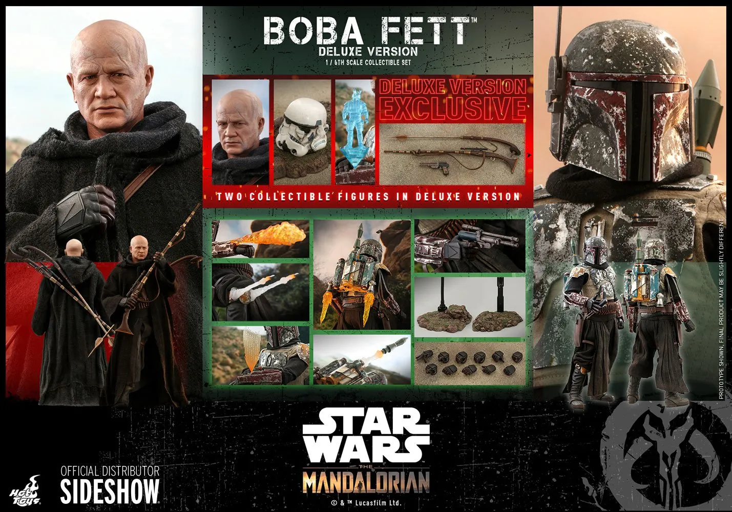 Hot Toys 1/6 Scale Television Masterpiece Series  - The Mandalorian - Boba Fett  (Collector Edition)