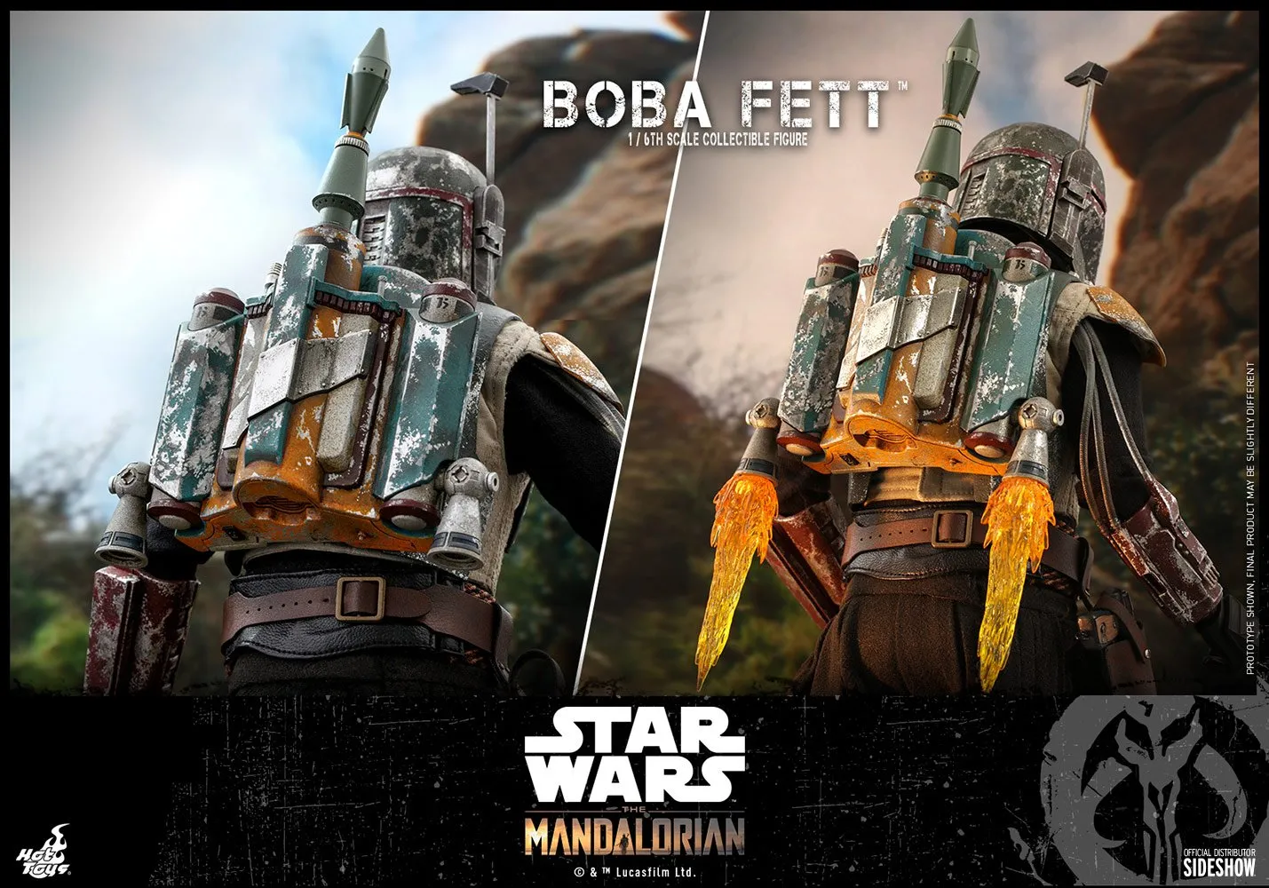 Hot Toys 1/6 Scale Television Masterpiece Series  - The Mandalorian - Boba Fett  (Collector Edition)