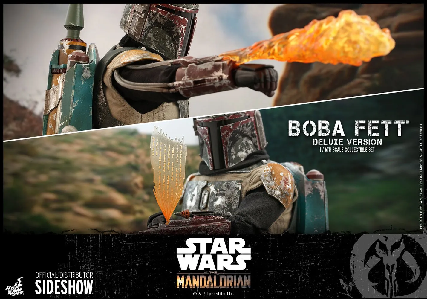 Hot Toys 1/6 Scale Television Masterpiece Series  - The Mandalorian - Boba Fett  (Collector Edition)
