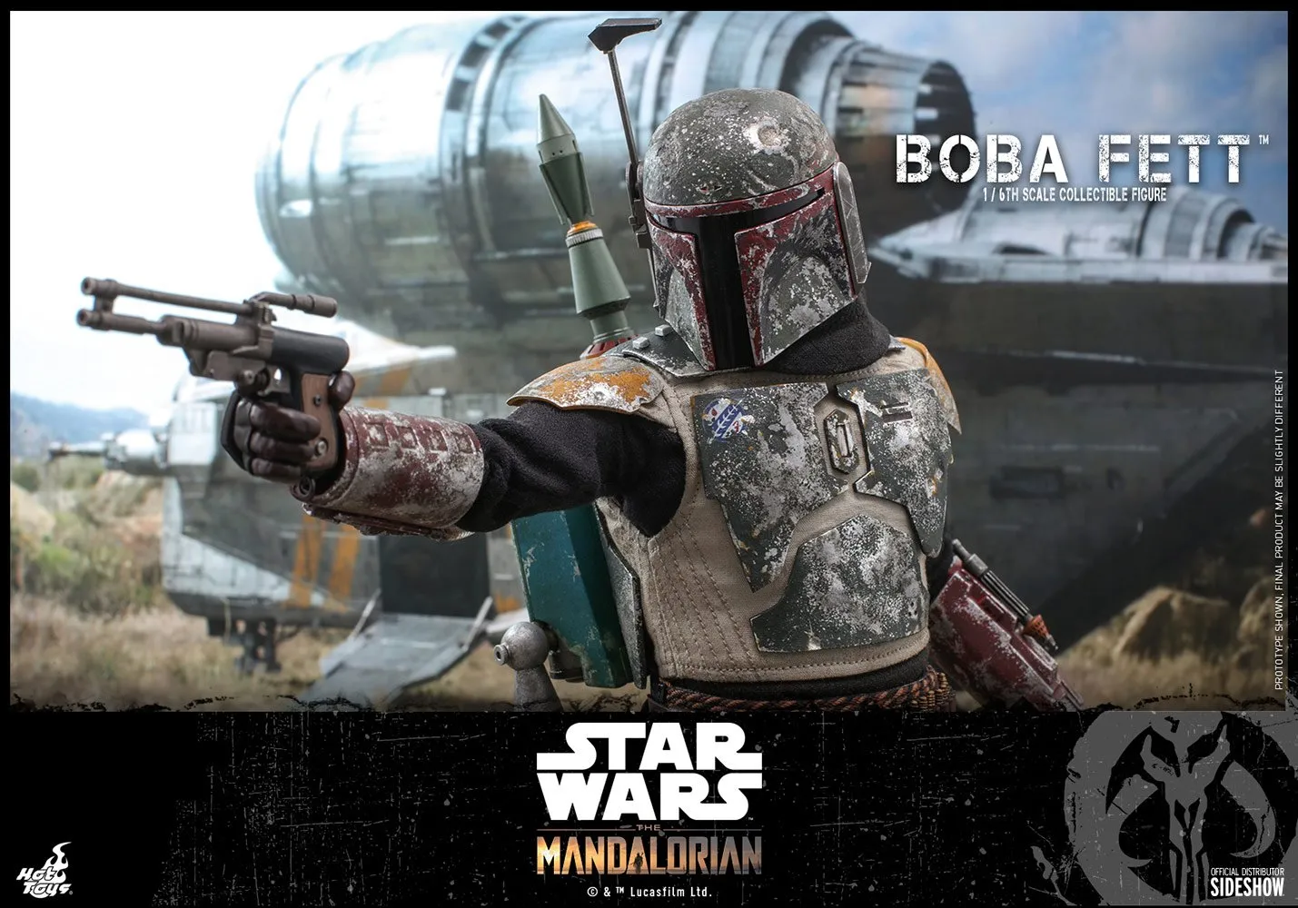 Hot Toys 1/6 Scale Television Masterpiece Series  - The Mandalorian - Boba Fett  (Collector Edition)