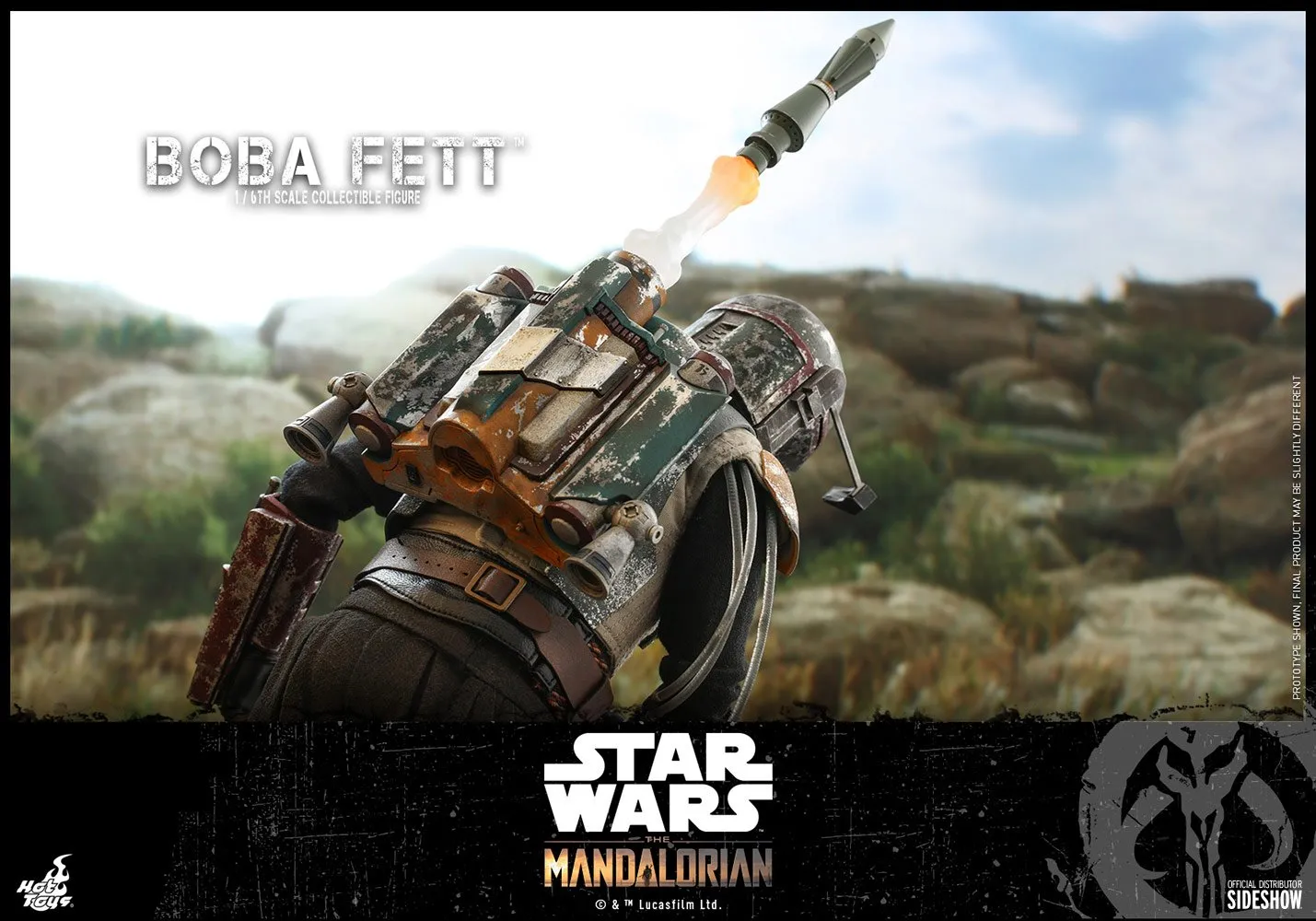 Hot Toys 1/6 Scale Television Masterpiece Series  - The Mandalorian - Boba Fett  (Collector Edition)