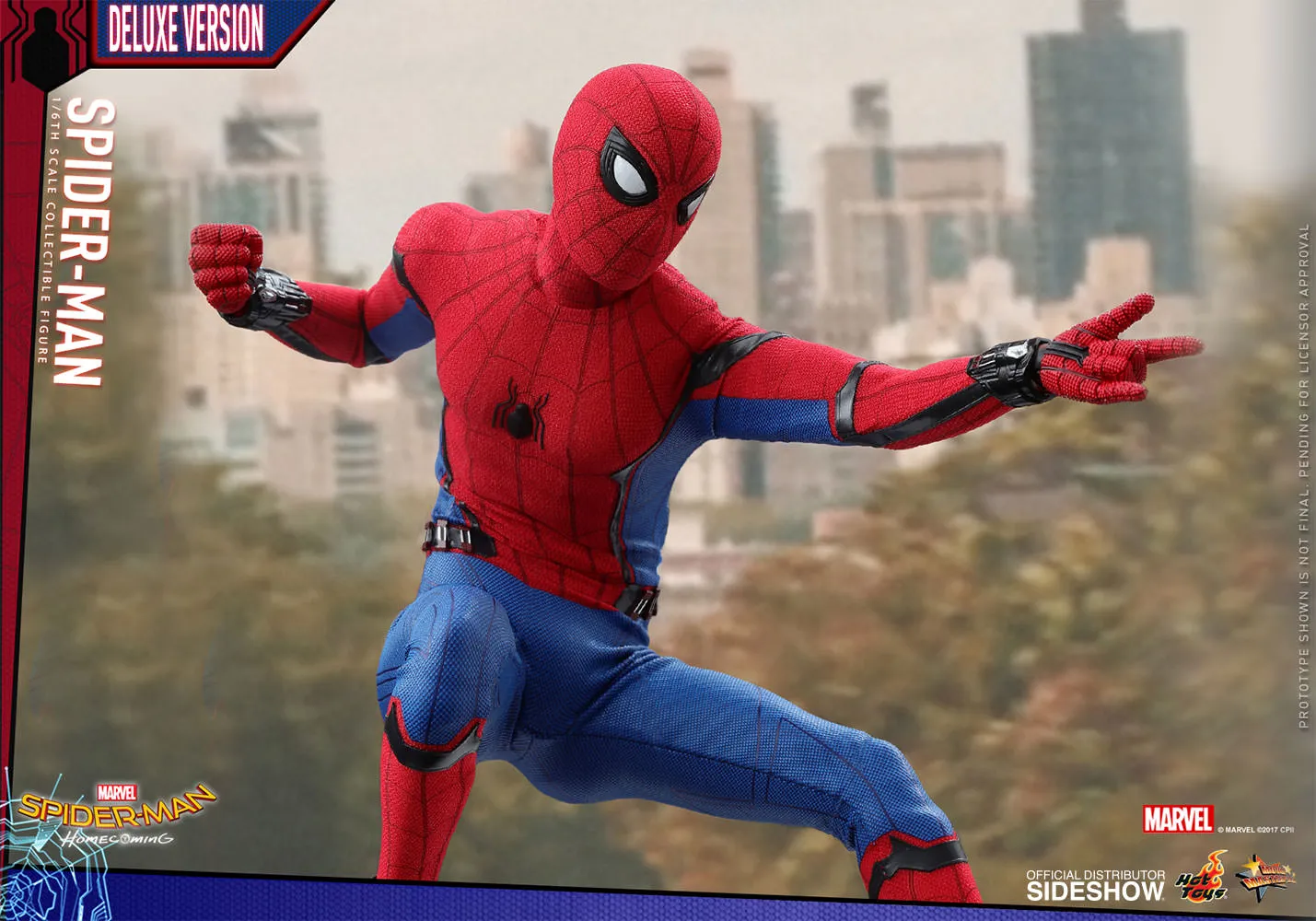 Hot Toys 1/6 Spider-Man: Homecoming Spiderman: Deluxe Ver. Sixth Scale MMS426