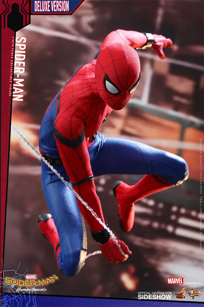Hot Toys 1/6 Spider-Man: Homecoming Spiderman: Deluxe Ver. Sixth Scale MMS426