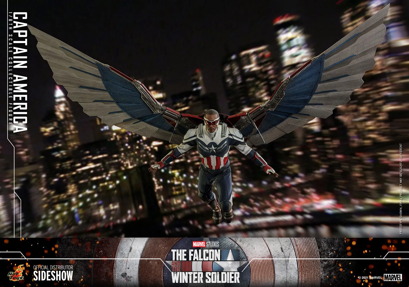Hot Toys - Captain America Sixth Scale Figure (The Falcon and the Winter Soldier)