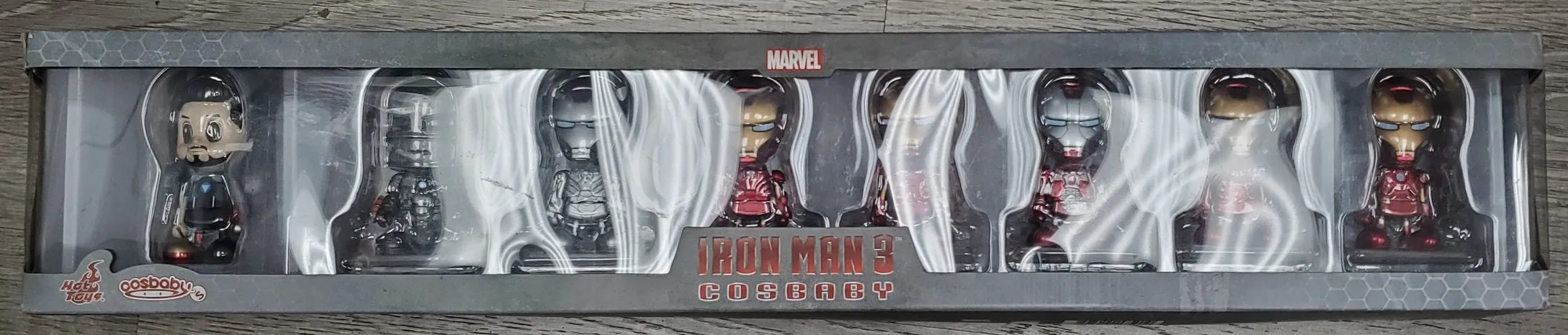 Hot Toys Cosbaby Iron Man 3 Box Set