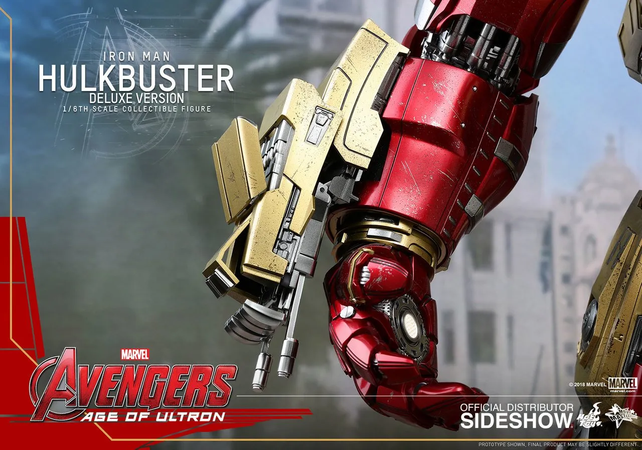 Hot Toys Movie Masterpiece 1/6 Scale Figure - Avengers: Age of Ultron - Hulkbuster - (Deluxe Version)