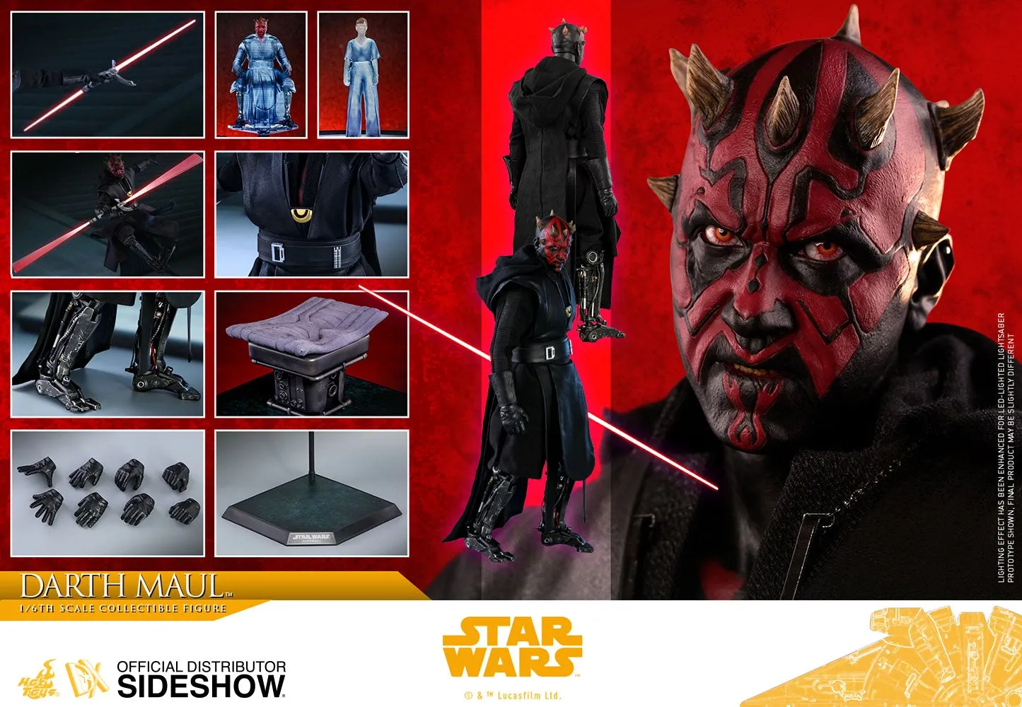 Hot Toys Movie Masterpiece 1/6 Scale Figure - Star Wars - Darth Maul (Solo: A Star Wars Story)