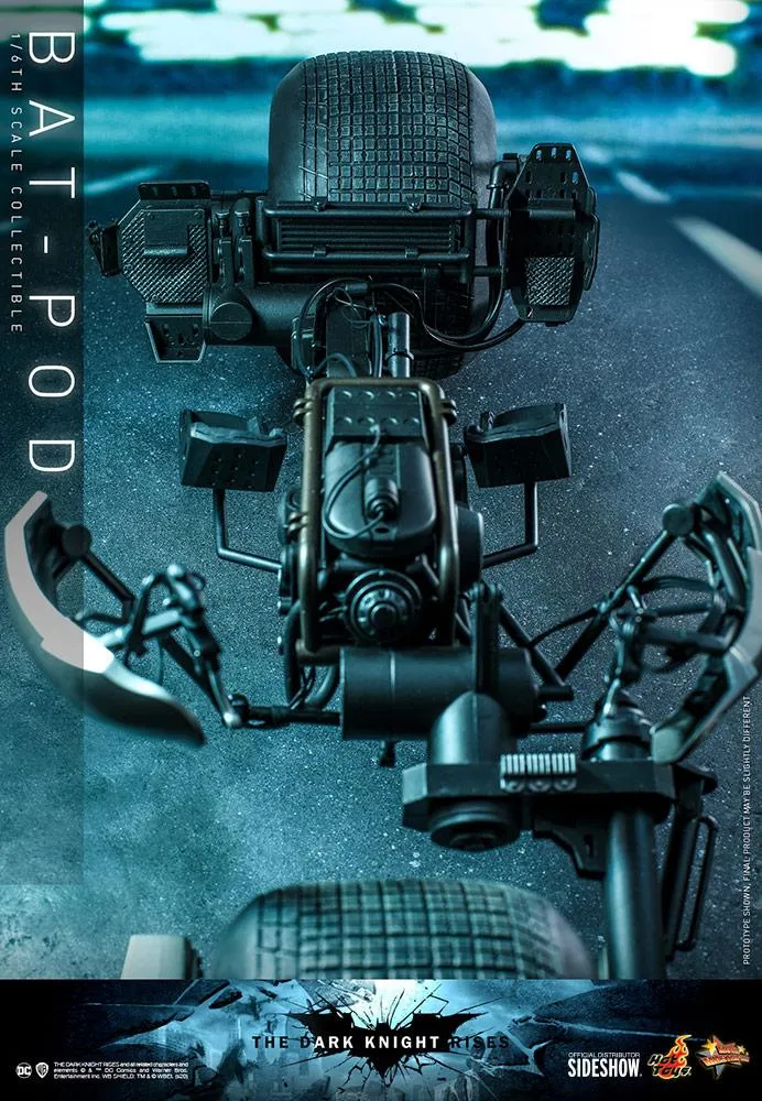 Hot Toys Movie Masterpiece 1/6 Scale Figure - The Dark Knight Rises - Batpod