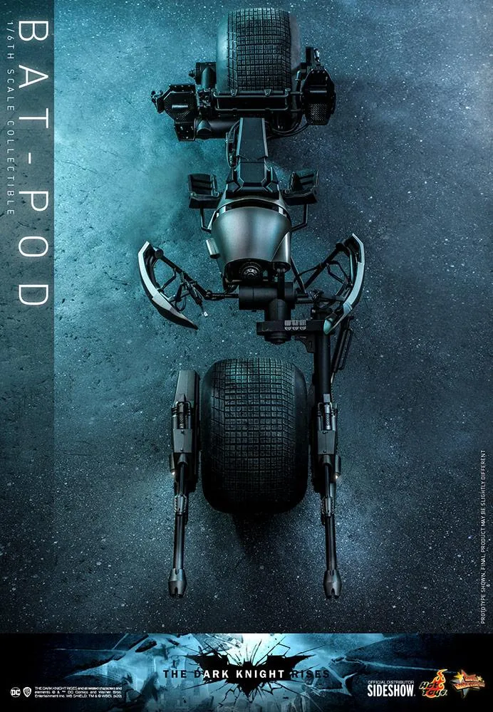 Hot Toys Movie Masterpiece 1/6 Scale Figure - The Dark Knight Rises - Batpod