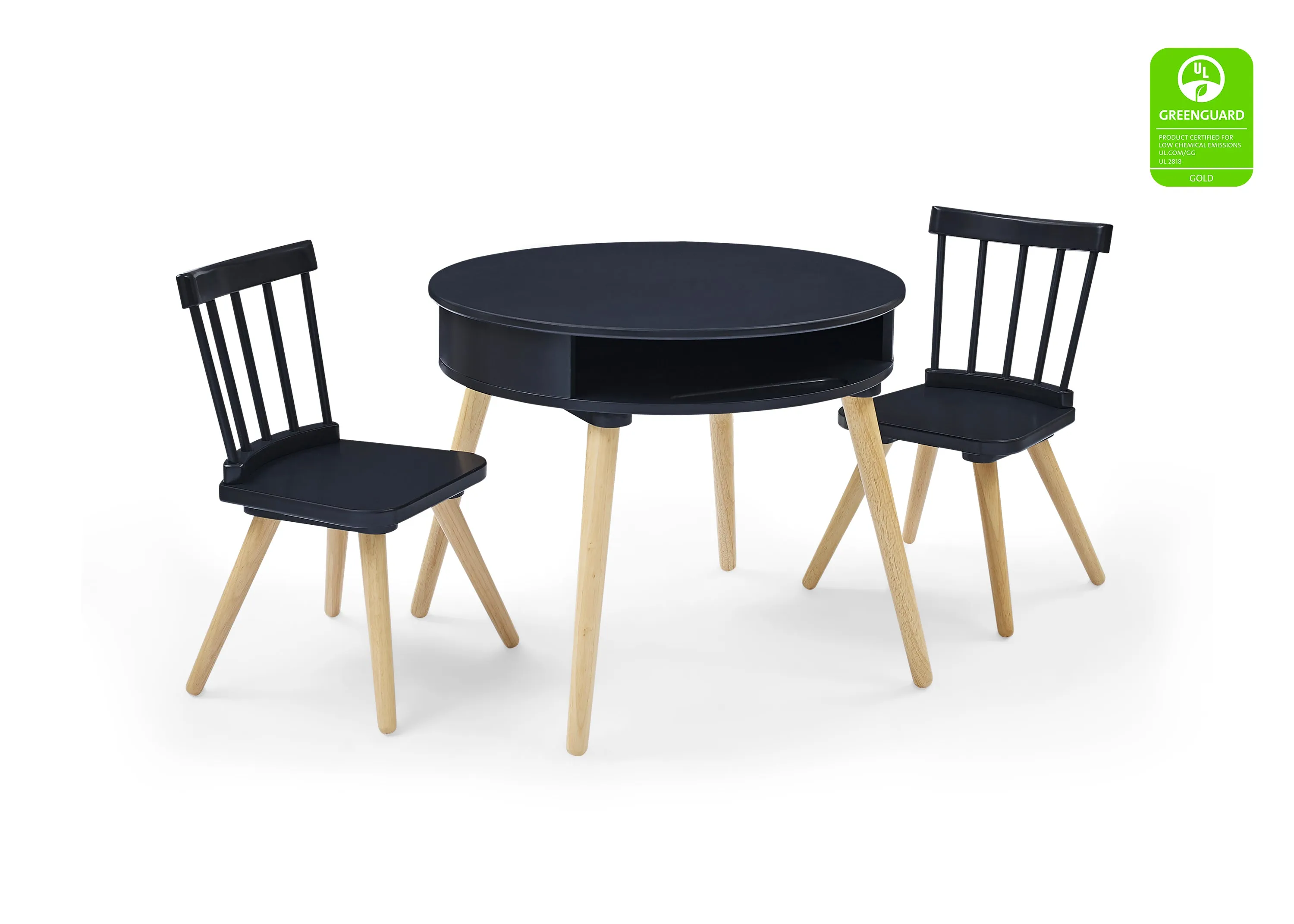 Hudson Storage Table & 2-Piece Chair Set