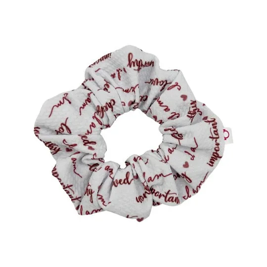 I Am Loved Scrunchie