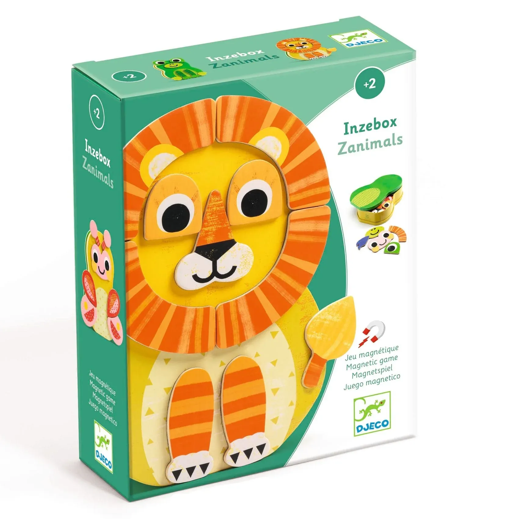 InZeBox Zanimals Wooden Magnets