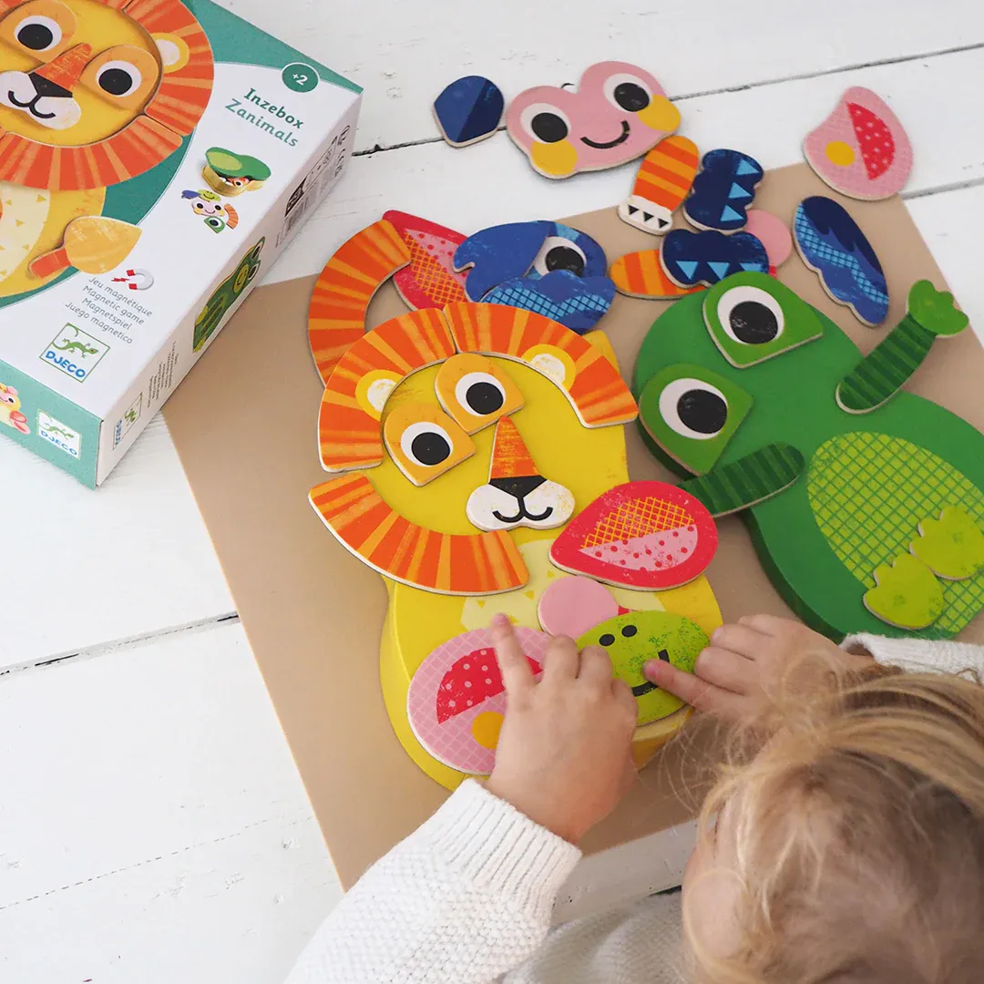 InZeBox Zanimals Wooden Magnets