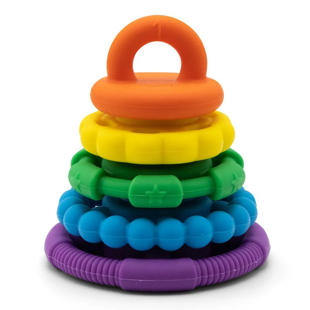 Jellystone Rainbow Stacker Teether Toy