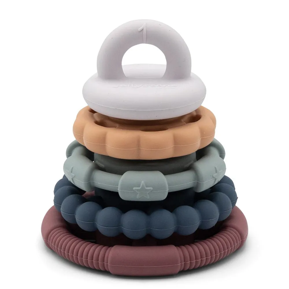 Jellystone Rainbow Stacker Teether Toy