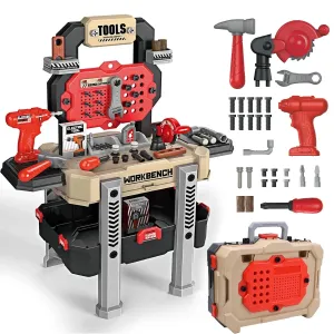 JoyStone JS-8028A 2 in 1 Kids Tool Bench Set