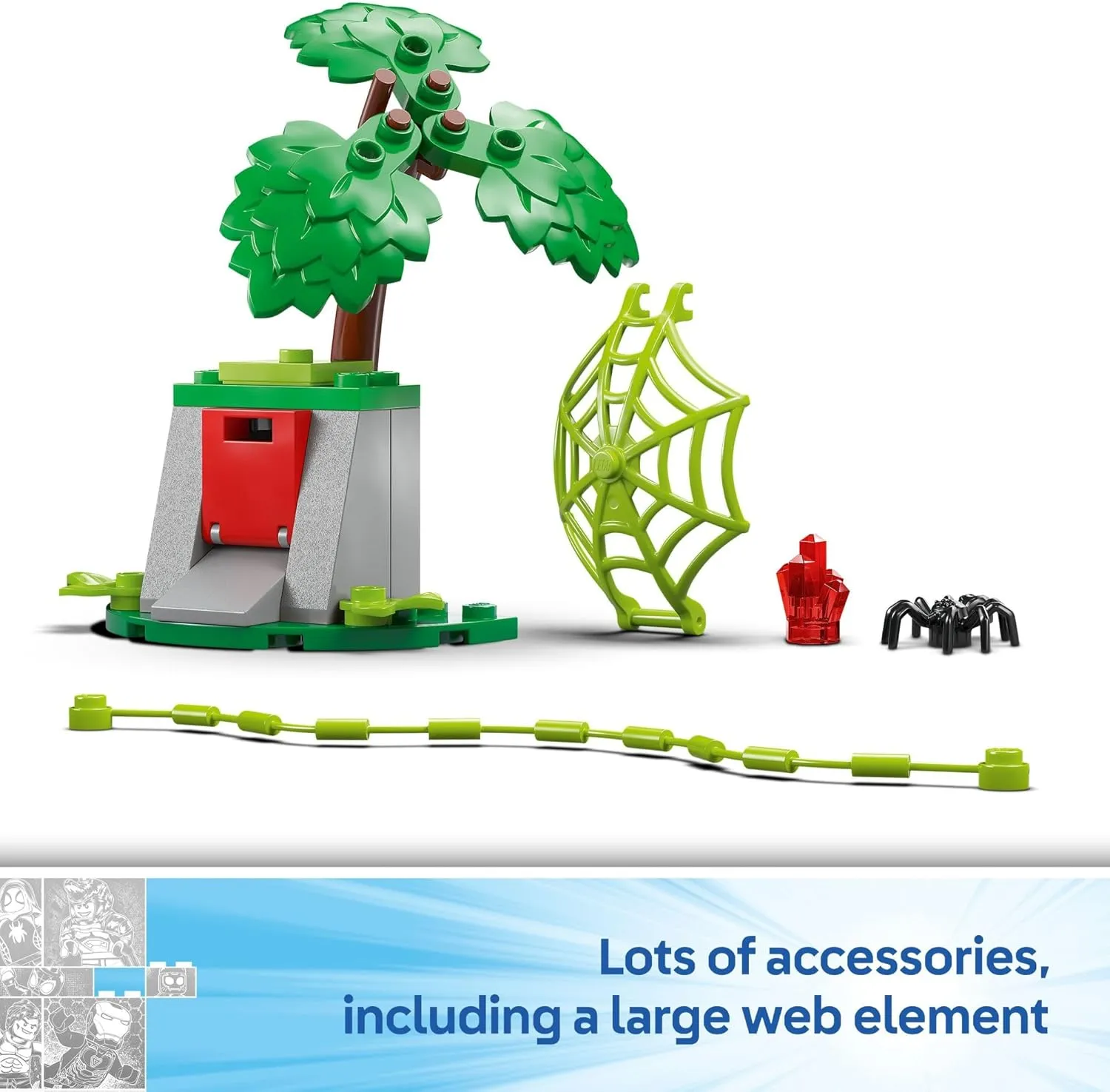 Lego 11198 - Marvel Spin and Electro Dinosaur Vehicle Chase