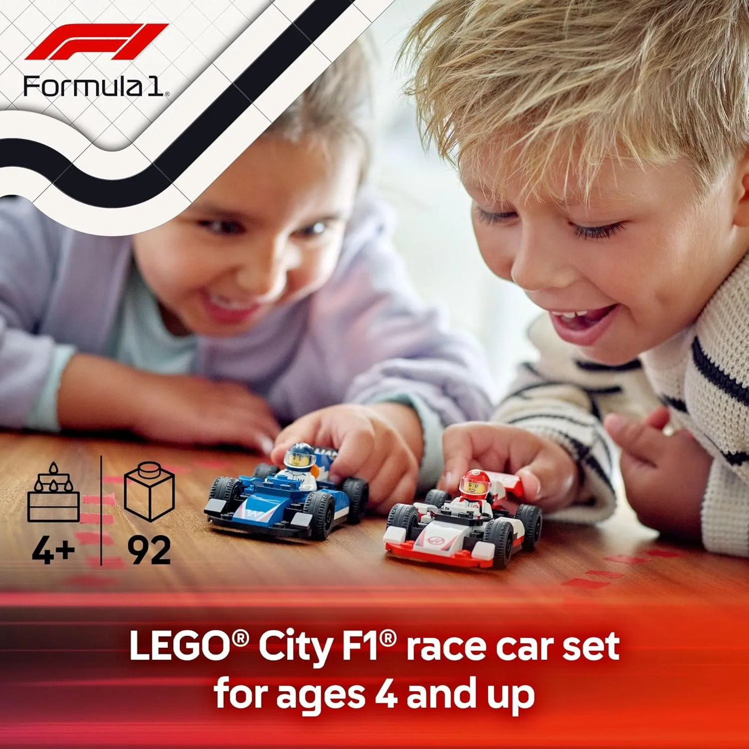 Lego 60464 - City F1 Williams Racing & Haas F1 Racing Cars