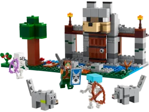 LEGO Minecraft The Wolf Stronghold Fortress Playset 21261