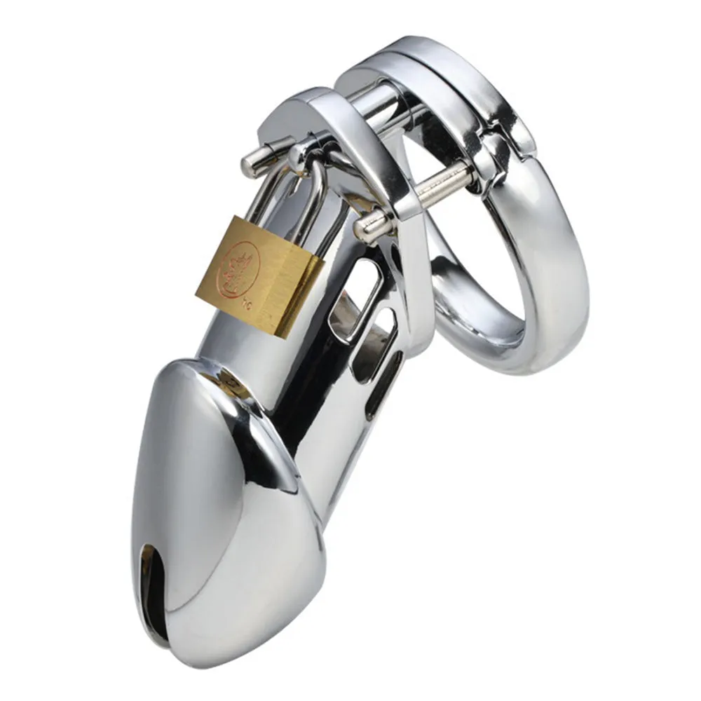 Leto 3.5" Lockable Solid Metal Cock Cage