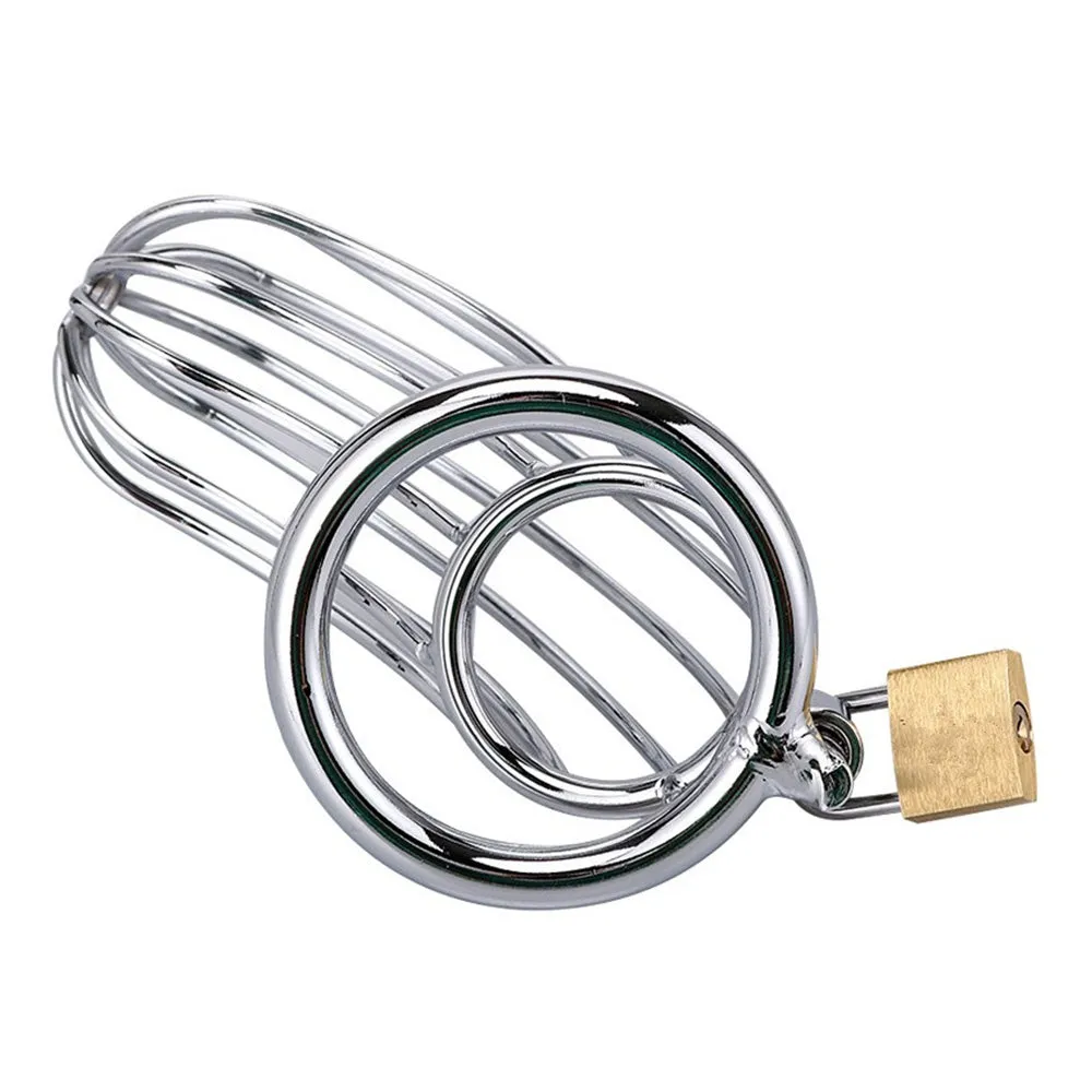 Leto 4.4" Lockable Metal Cock Cage