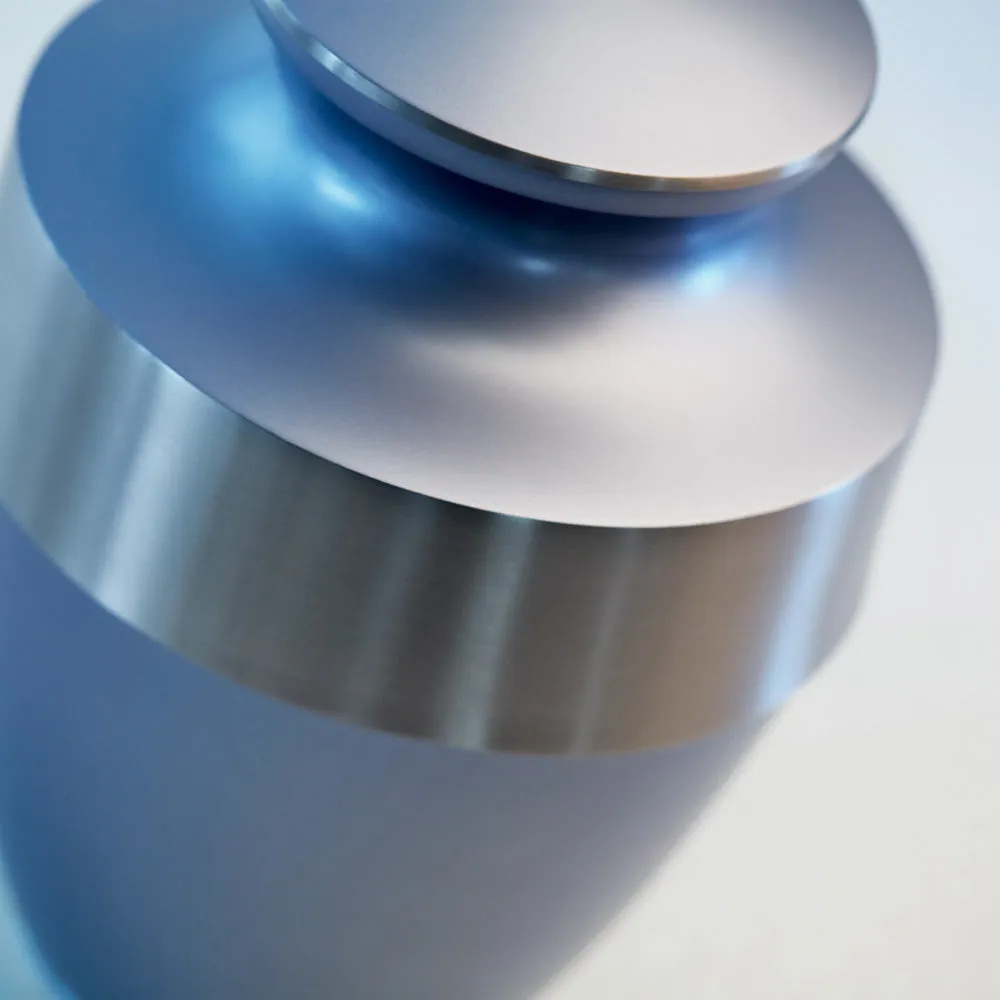 Lineas Lilac Cremation Urn In Large