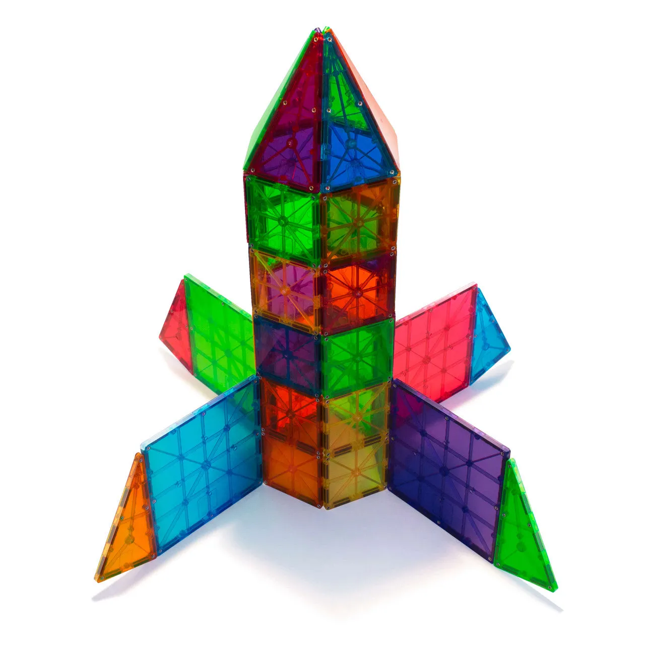 Magna-Tiles® Clear Colors 100pcs