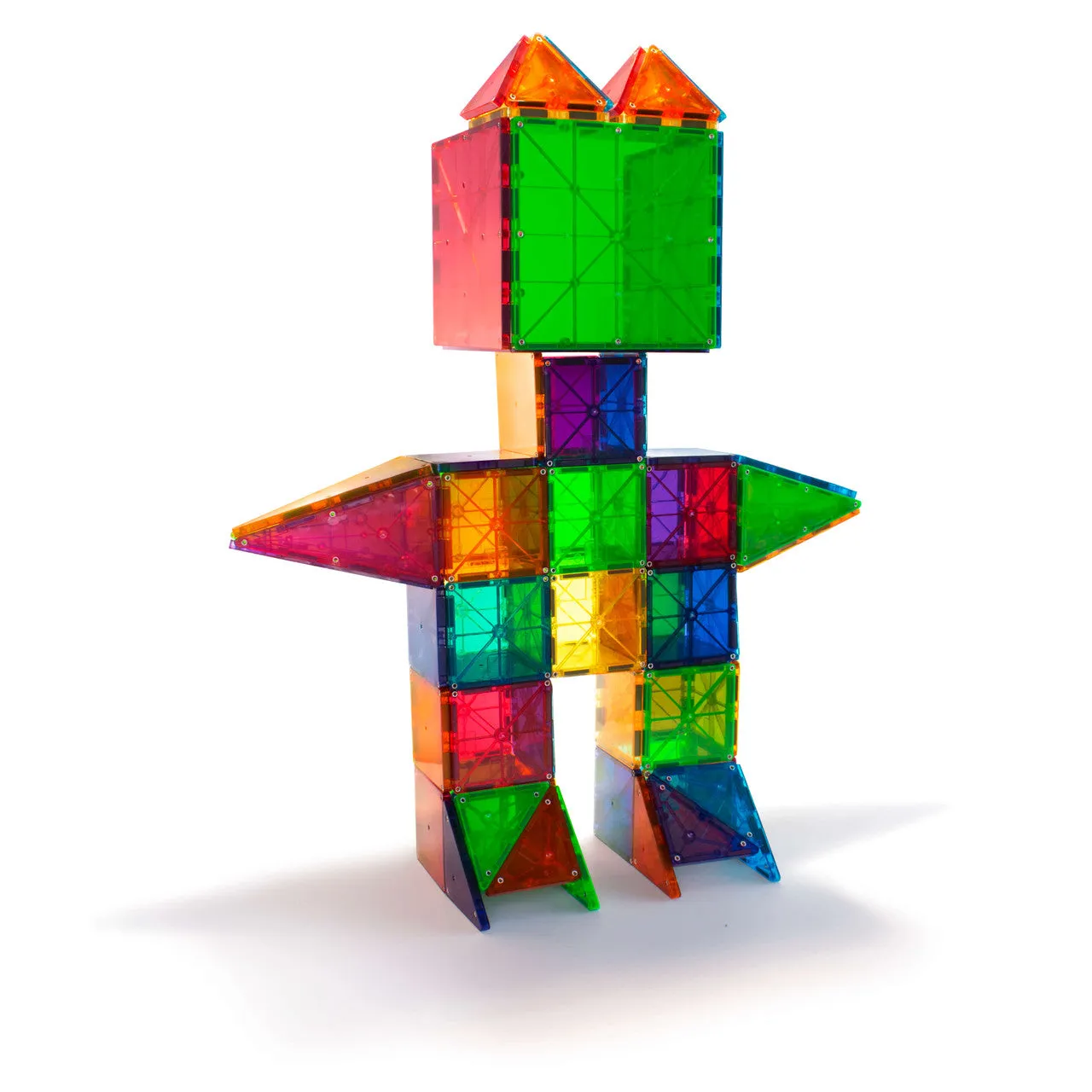 Magna-Tiles® Clear Colors 100pcs