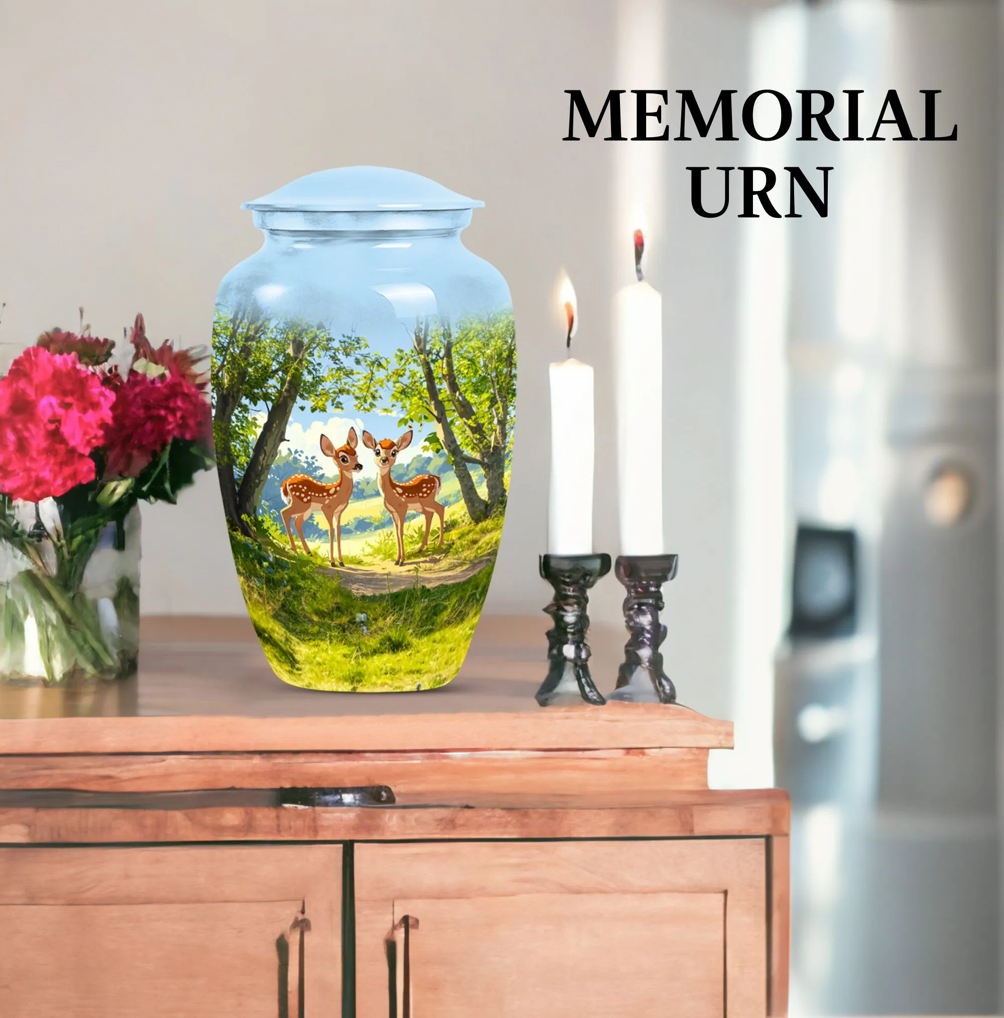 Majestic Deer Cremation Urn for Noble Spirits